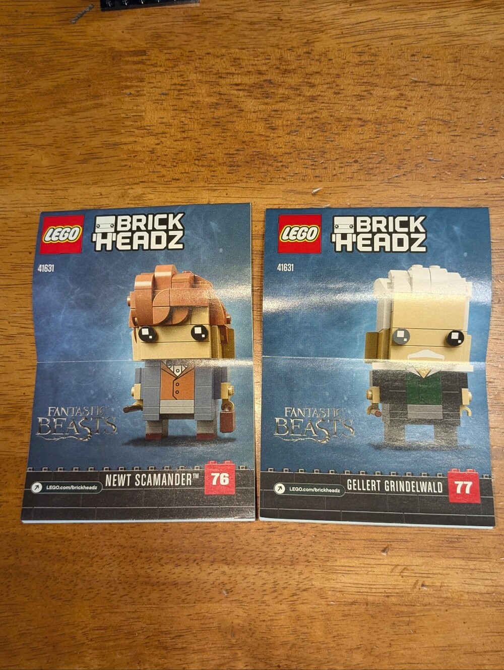 LEGO BrickHeadz 41631 Fantastic Beasts Newt & Grindelwald - Picture 5 of 5